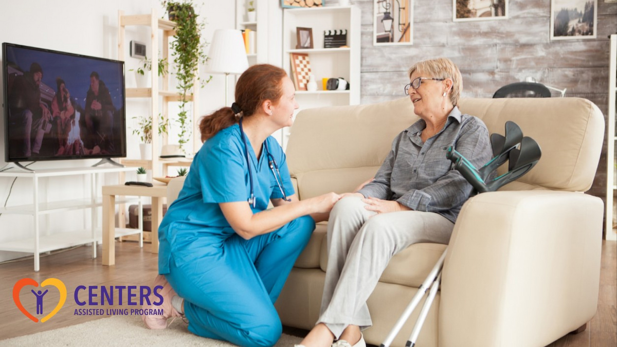 How Trained Staff Prevent Health Emergencies in Care Homes 2 a women treating an elderly women